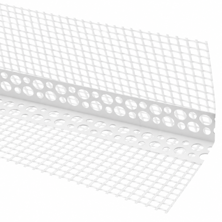 Coltar PVC cu plasa fibra de sticla 10 x 10 cm, lungime 3 m